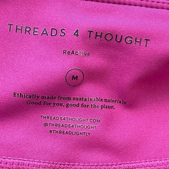 Threads 4 Thought Classic Tennis Skirt Mini Pink Women's Size M NWOT - Picture 6 of 9